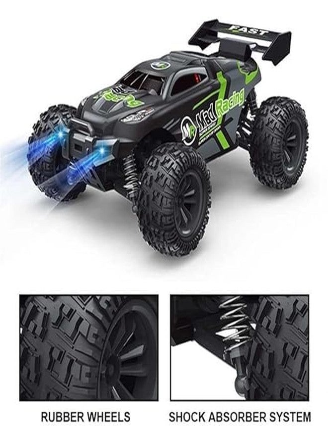 VIKINGS Rc Cars, 4Wd Off Road Monster Truck, 35Km/H High Speed Remote Control Car for Kids Adults 1:18 Scale 2.4Ghz All Terrain Rc Truck, Monster Stunt Off Road Vehical Multicolor - Image 4